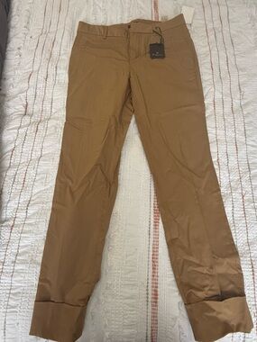 Massimo Dutti Tan Chino Pants